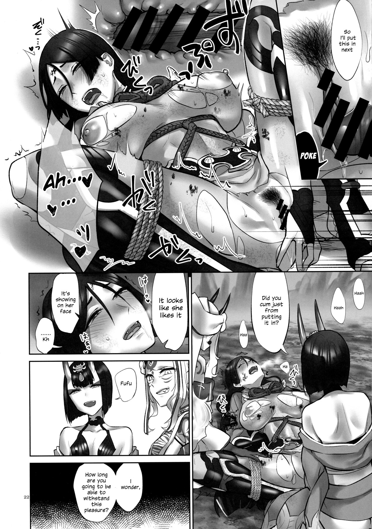 Hentai Manga Comic-Fighting Oni On Their Island-Read-20